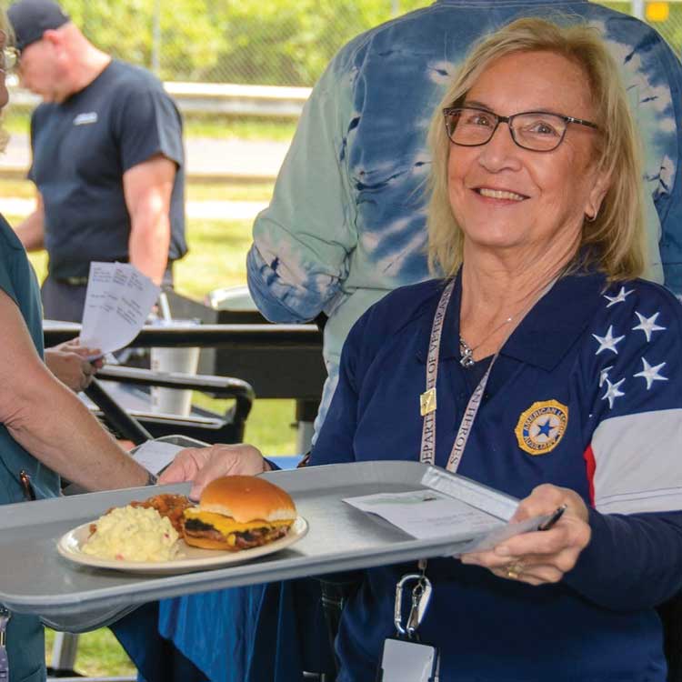 ALA member making over 250 visits, calls with veterans