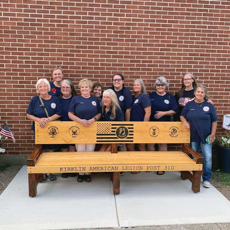 unit with bench 