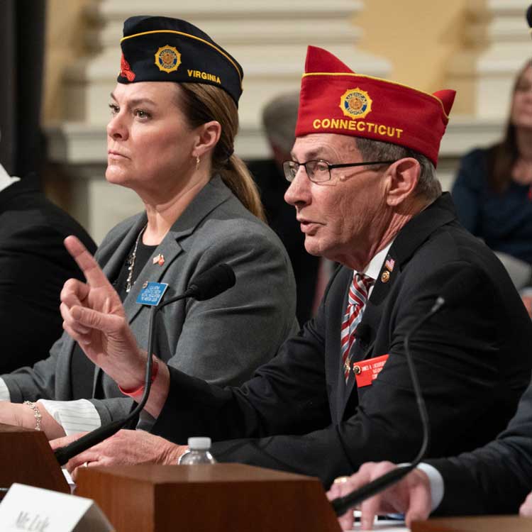 American Legion National Commander James A. LaCoursiere Jr.